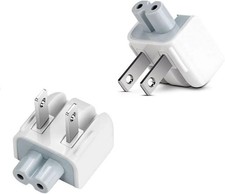 2 Pcs Mac AC Wall Adapter Plug Duckhead US Wall Charger AC Cord US Standard Duck picture