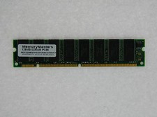 128MB  MEMORY 16X64 168 PIN PC66 10NS 3.3V NON ECC SDRAM RAM DIMM picture