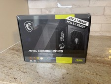 MSI MAG A850GL PCIE5 850 Watt Power Supply-ATX 3.0 Compatible *New picture