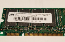 •64MB  MT8LSDT864AG-133C7 Micron 64MB SDRAM   PC-133U-333-542-A  Memory COMPAQ picture