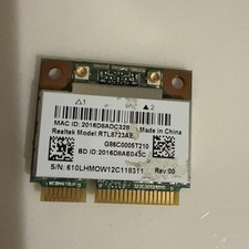 Realtek RTL8723AE Wi-Fi 802.11 b/g/n + BT 4.0 150Mbps PCI-E WLAN Combo Card picture