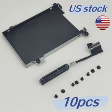 10x New For Dell Latitude 5480 E5480 5490 5491 HDD Caddy Cable 80RK8+Cover 0NDT6 picture