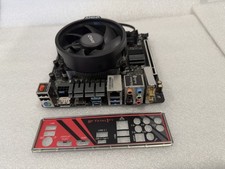 ASRock Fatal1ty B450 Gaming-ITX/ac Mini Motherboard W/ CPU AMD Ryzen 3 3200G, IO picture
