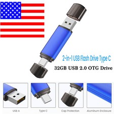 32GB Type C To USB 2.0 Flash Drive Pen Drive OTG Pen Drive For Phone/Mac/Tablet picture