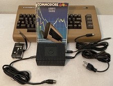 Vintage Commodore 64 Computer In Original Box - Matching Serial Number Powers On picture