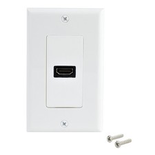StarTech Single Outlet Female HDMI Wall Plate - 1-gang - HDMI Digital picture