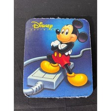 Disney Mousepad OS Blue Good Vintage 90s Mickey Mouse Software Tech Accessory picture