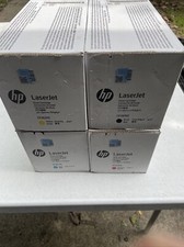 GENUINE HP 508X Toner Set, CF360XC CF361XC CF362XC CF363XC NEW picture