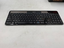 Logitech K750 MK750 Wireless Solar Keyboard- NO Receiver - Black (NEEDS BATTERY) picture