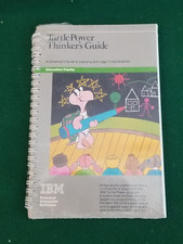 Vintage IBM PC Turtle Power Thinker's Guide textbook NEW SEALED picture