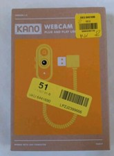 KANO - 1080 Webcam with Macro and Privacy Mode Yellow picture