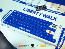 Liberty Walk x original konbini Keyboard and Deskpad Bundle 1 of 500- Blue LBWK picture