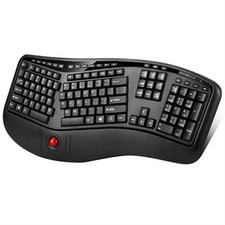 Adesso-New-WKB-3500UB _ ADESSO 2.4GHZ TRU-FORM WIRELESS MEDIA ERGONOMI picture