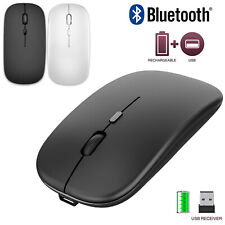 2.4GHz USB Wireless Bluetooth Optical Mouse Mice for Apple Macbook Pro M2 Air picture