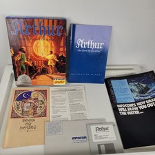 Arthur The Quest for Excalibur Commodore Amiga Game 3.5