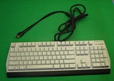 GENUINE Alienware Low Profile RGB Mechanical White Gaming Keyboard AW510K 52FC4 picture