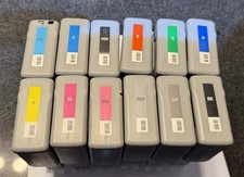 canon pfi-206 set of 12 USED inks picture
