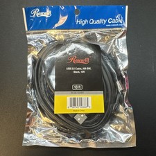 Black USB 10 Feet Cable Rosewill USB 2.0 AM BM picture