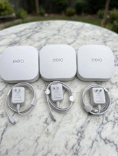 eero Pro 6E 3-Pack Tri-Band Mesh Wi-Fi 6E AX5400 S010001 -FRONTIER- picture