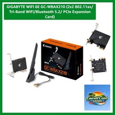 WiFi 6E GC-WBAX210 2x2 802.11ax/ Tri-Band WiFi/Bluetooth 5.2/ PCIe Expansion ... picture