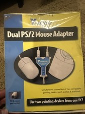 Vintage P.I. Engineering Y-Mouse Dual Mouse Adapter for PS/2 Mouse picture