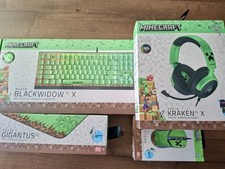 Razer Minecraft PC Peripheral bundle.  Mouse + Keyboard + Headset + Mousepad picture