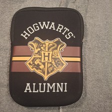 Harry Potter Hogwarts Alumni Tablet Zipper Sleeve Case Back Pocket Soft Lined picture