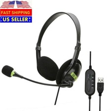 USB Headphone with Microphone and Volume Control picture