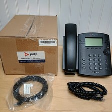 Lot Of 2 Polycom VVX 311 Business Phone 6 Line PoE 2200-48350-025  picture