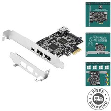 4-Port PCIE Firewire 400 Card for Windows & Mac - TI Controller Included picture