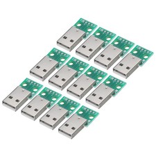 20 x USB Breakout Board USB 2.0 to Dip Adapter Board Male Sockets 4pins 2.54mm picture