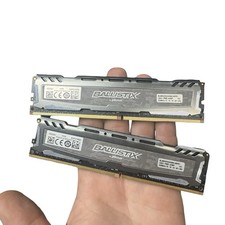 Crucial Ballistix Sport LT 16GB (2x8GB) DDR4 3200 RAM Gray BLS8G4D32AESBK.M8FE1 picture