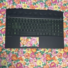 New/Orig HP Gaming Pavilion 15-DK 15-DK0126TX TPN-C141 keyboard replacement picture