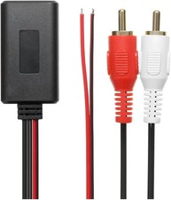 Car Audio Stereo Bluetooth AUX Receiver Module 2 RCA Interface Cable Adapter picture