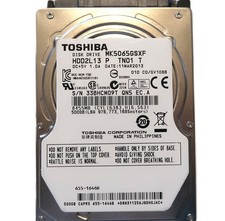 Toshiba MK5065GSXF HDD2L13 P TN01 T Philippines 010 C0/GV108B 2.5