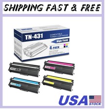 TN431 Compatible TN-431BK TN-431C TN-431Y TN-431M Toner Cartridge Replacement  picture