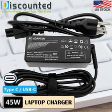 AC Adapter For Acer Chromebook Spin 311 CP311-3H-K3WL USB-C Charger Power Cord picture