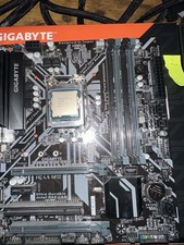 gigabyte B360M D3H + intel i5-9600k Tested working picture
