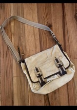 Kim Rogers Khaki Briefcase, Laptop Tote. Great For College Or Work. picture