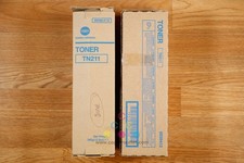 Lot of 2 Konica Minolta TN211K Black Toner Carts BizHub 200 222 250 282 8938413 picture