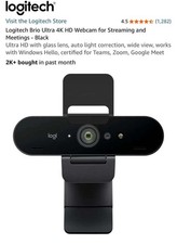 Logitech Brio 4K Ultra HD Webcam picture