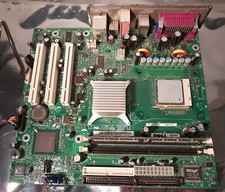 DELL Dimension 3000 TC667 PC Motherboard w/ P4 2.8GHz CPU 1GB RAM Backplate IO picture