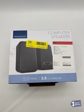 Insignia Computer Speakers 2.0 Channel Wired 3.5mm USB Black 4.5W NS-CSG2B6 (2) picture