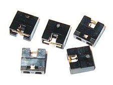 5 X Hard Drive / CD / DVD 2 Pin Shorting Jumper Shunt - .100