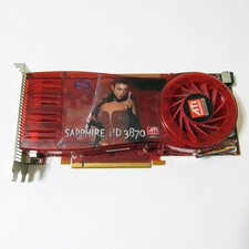 ATI ™ Sapphire ™ Model HD 3870 512M GDDR4 PCI-E Dual DVI-I TVO Graphics Card NEW picture