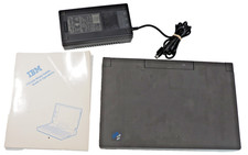 Vintage IBM PS/Note N45 SL Laptop w/Manual & Power Supply picture
