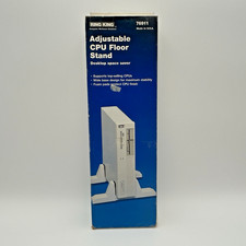 VINTAGE 1995 RING KING CPU Floor Stand Adjustable Computer Base USA – Brand New picture