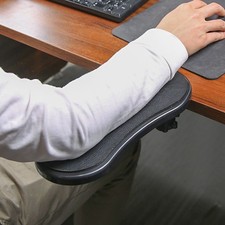 Desktop computer armrest adjustable keyboard armrest support black picture