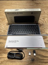 Keychron B1 Pro Wireless Keyboard Ultra-Slim 2.4G Bluetooth Space Gray B1P-K1 picture