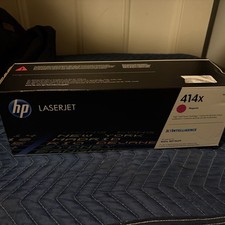 HP Genuine 414X W2023X Magenta Toner for LaserJet Pro M454 MFP M479 picture